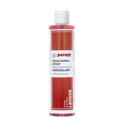 Colorant Alimentar Portocaliu cu Unt de Cacao, Chocolart, Pavoni, 200 g