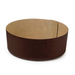 Forma Coacere Panettone O21xH7 cm - 1 kg, Carton Termorezistent, Set 55 Buc