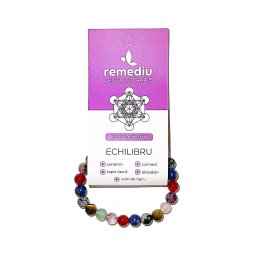 Echilibru bratara din cristale 1buc REMEDIU
