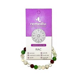 Bratara din cristale zodia RAC 1buc REMEDIU