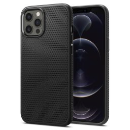 Husa Husa Liquid Air iPhone 12 / 12 Pro Matte Black