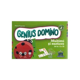 Genius Domino. Multimi si numere de la 1 la 10
