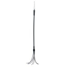 Rimba Horse Whip with 7 Silicone Strings 50cm Black