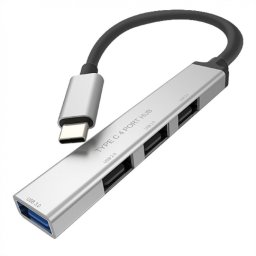HUB USB type C la 3 x USB-A 2.0 + 1 x USB-A 3.2, Roline 14.02.5053