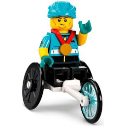Lego Minifigures Series 22 - Wheelchair Racer