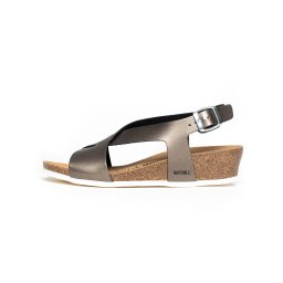 Bayton Sandale 'Salamanque' gri / negru
