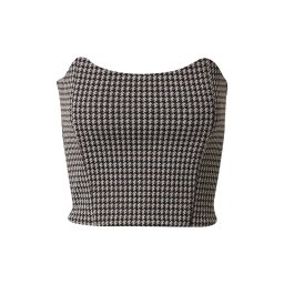 RÆRE by Lorena Rae Top 'Edna' negru / alb