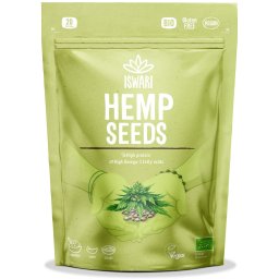 Seminte de canepa BIO decorticate, fara gluten Iswari
