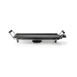 Grătar electric Teppanyaki 2000W/230V Nedis FCTE110EBK50