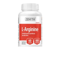 L-Arginine, 60 capsule, Zenyth Pharmaceuticals