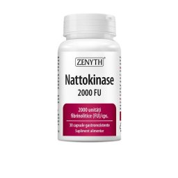 Nattokinase, 2000FU, 30 capsule, Zenyth Pharmaceuticals
