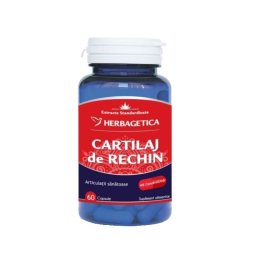 Cartilaj de Rechin, 60 capsule, Herbagetica