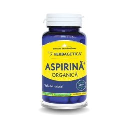 Aspirina Organica, 60 capsule, Herbagetica