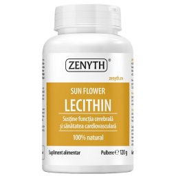 Lecitina din floarea soarelui, 120 g, Zenyth Pharmaceuticals