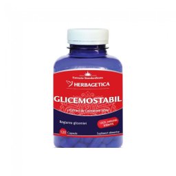 Glicemo Stabil, 120 capsule, Herbagetica