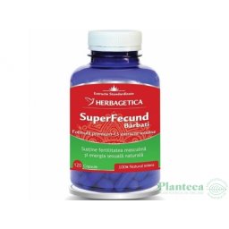 Superfecund barbati, 120 capsule, Herbagetica