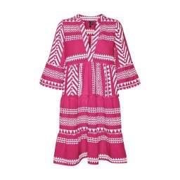 VERO MODA Rochie Vmdicthe 3/4 Tunic Wvn 10225127 17-2034 TCX pink yarrow