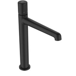 Laveo Pretto BAO 72ND Baterie lavoar inalta negru mat, monocomanda, pipa fixa