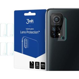 Folie de protecție cameră 3MK Lens Protection pentru Xiaomi Mi 10T / 10T Pro