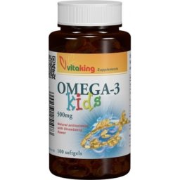 Omega 3 pentru copii, 100 capsule, Vitaking