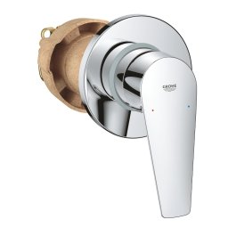 Baterie dus incastrata Grohe BauEdge New,1/2'', monocomanda, crom - 29040001