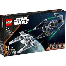 LEGO Star Wars - Fang Fighter mandalorian vs TIE Interceptor 75348, 957 piese