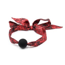 Fetish Addict Silicone Ball Gag Red/Black