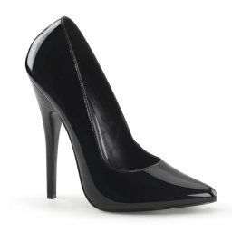 Pleaser Domina-420 Blk Pat 41