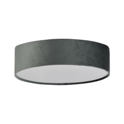 Plafonieră DRUM PLEAT 2xE27/60W/230V gri Searchlight 23298-2GY
