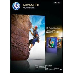Hartie foto ink jet lucioasa, A4, 250g/mp, 25 coli/set, HP Advanced