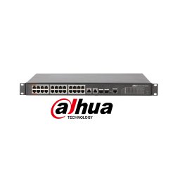 Switch PoE 24+4 porturi Dahua PFS4226-24ET-240