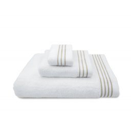 Set 3 Prosoape Brodate Hotel Lux Elegance Bej