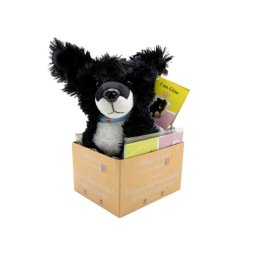 Set jucarie plus 18 cm, Gino "Adopt Me", bratara plus, carte ilustrata