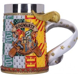 Halba licenta Harry Potter - Golden Snitch Hogwarts, Multicolor, 15.5 cm