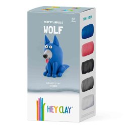 Set Hey Clay Forest Animals - Lup