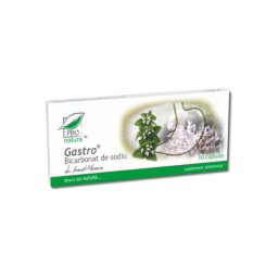 Gastro bicarbonat de sodiu, 10 capsule, Pro Natura