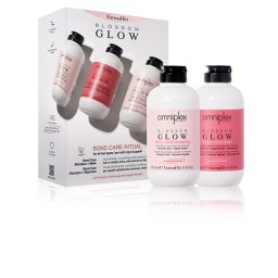 Kit tratament pentru toate tipurile de par FarmaVita Omniplex Blossom Glow, 250 ml + 250 ml