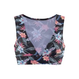 KangaROOS Sutien costum de baie albastru deschis / portocaliu deschis / roz închis / negru