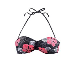 BUFFALO Sutien costum de baie 'City' roz închis / negru