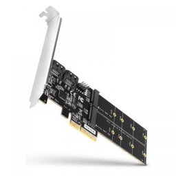 Adaptor PCI-Express PCES-SA4M2, 2x M.2 SATA