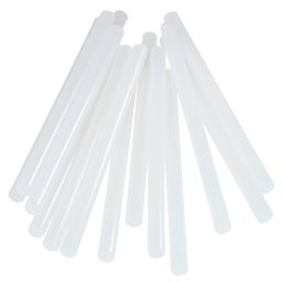 Rapid 40107363, set 14 rezerve de lipici, transparente, Ø12 x 190 mm