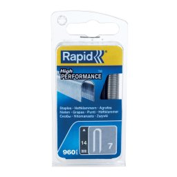 Rapid 40109524, set de 960 de capse cu fir plat No. 7, 14 mm