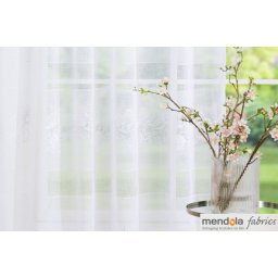 PERDEA CU REJANSA MENDOLA ZINA ALB T01