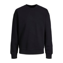 JACK & JONES Bluză de molton 'JJEStar' negru