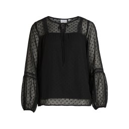 VILA Bluză 'Edee' negru
