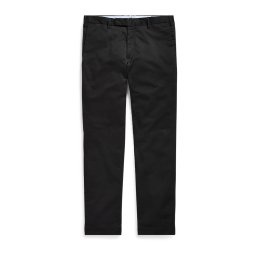 Polo Ralph Lauren Pantaloni eleganți 'SLFHDNP-FLAT-PANT' negru
