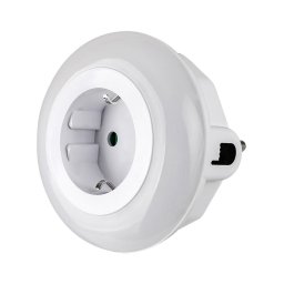 Priză LED RGB cu iluminare Rabalux 76011 ABEL LED/0,54W/230V 3000K