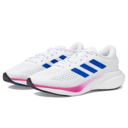 adidas Kids Supernova 2 (Big Kid) WhiteLucid BlueLucid Fuchsia
