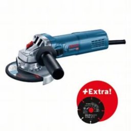 Set profesional: polizor unghiular GWS 9-125 + disc de taiere „Multiwheel” din carburi metalice