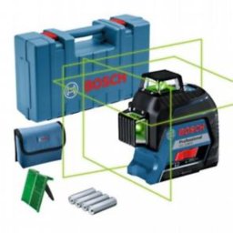 Nivela laser cu linii verzi GLL 3-80 G Bosch